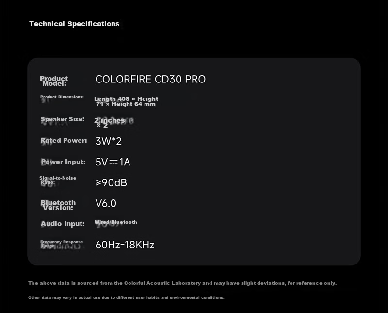 COLORFIRE Seven Colorful 2026 CD30 Pro Detachable Dual-Form Desktop Computer Speakers with Microphone, Gaming Headset for PC And PS5 17
