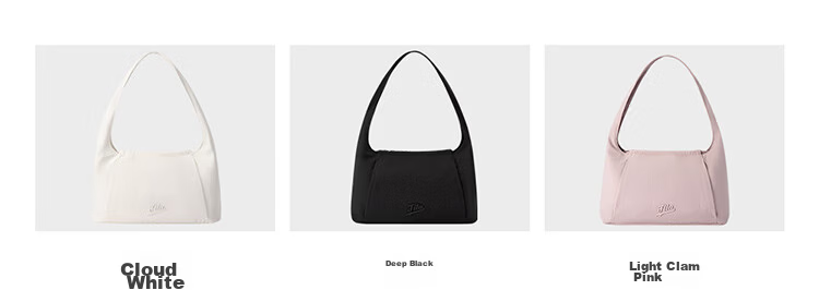 FILAFUSION FILA Trendy Women's Shoulder Bag Casual Underarm Handbag Tote Bag 3