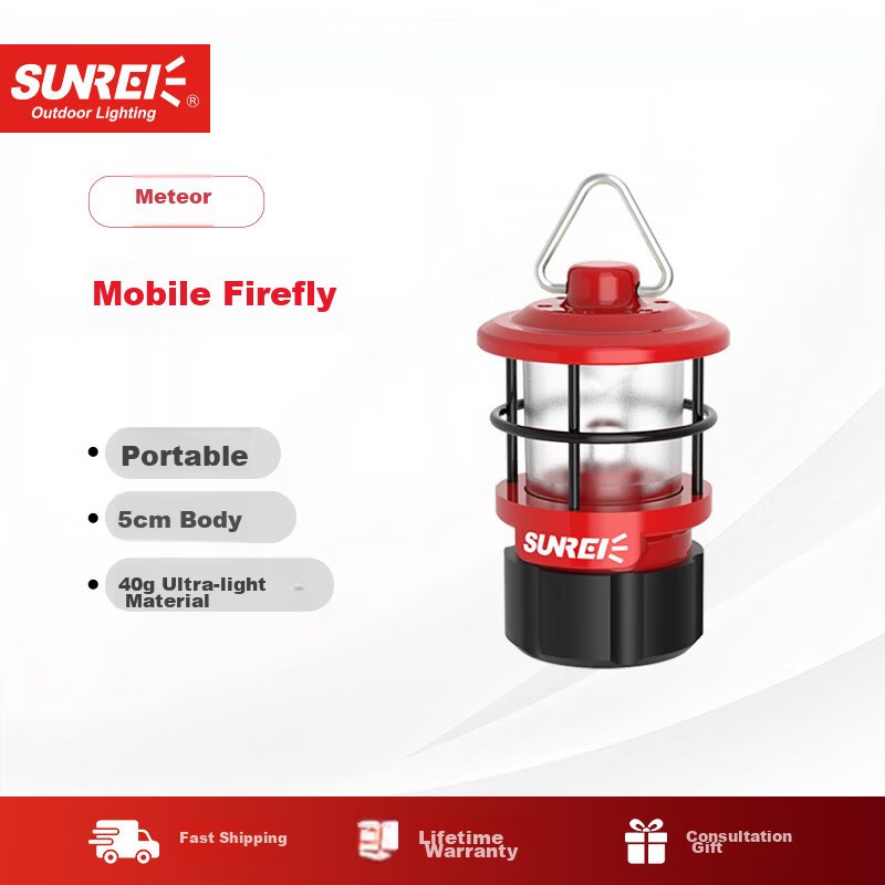Shanlixi Meteor Outdoor Hiking Climbing Compact Portable Mini Camping Lantern Light