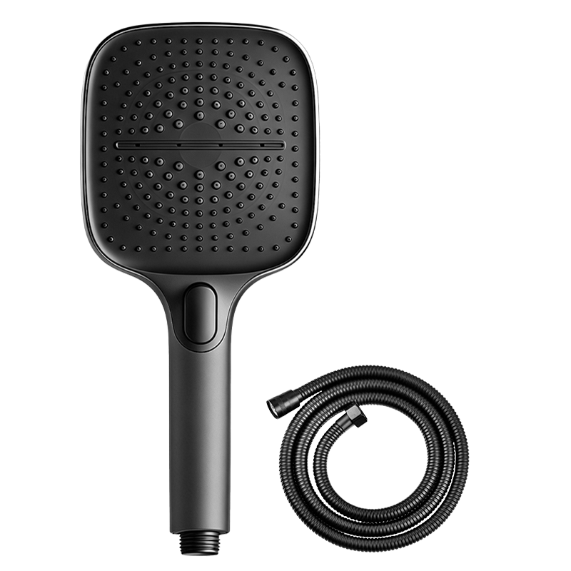 HOMK Seiko Pressurized Shower Head Set with Hose New Bathroom Shower Head