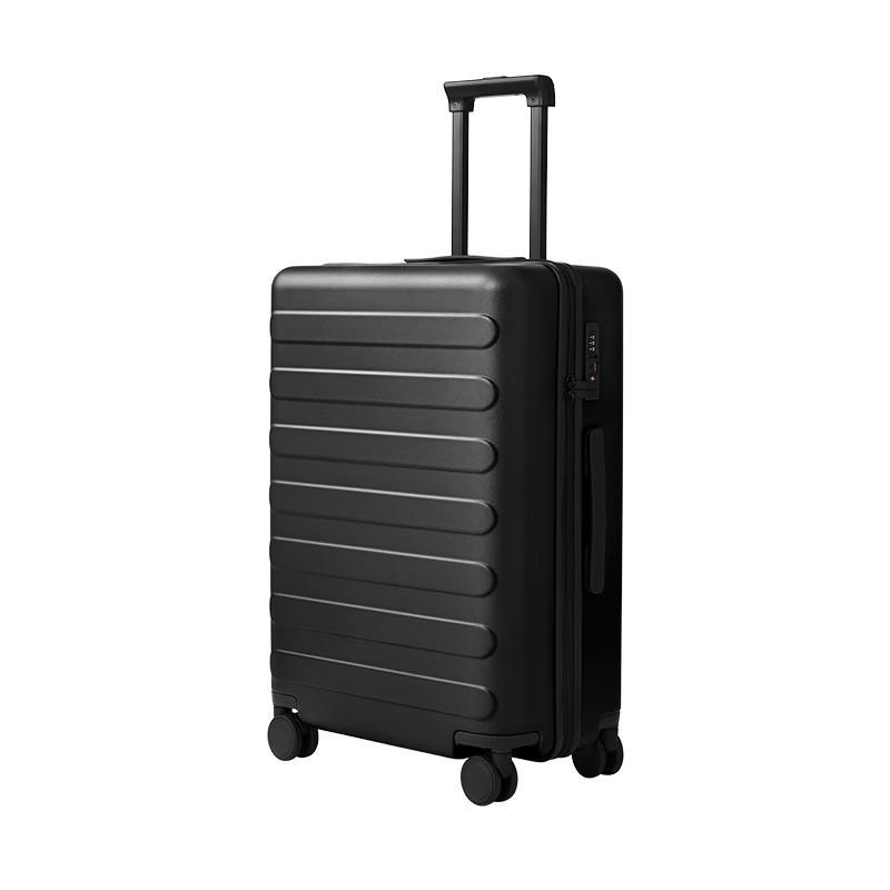 90 Points Luggage 28-inch Rhine Classic 2026 New Trolley Large Capacity Travel Suitcase with Password Lock Dark Night Black