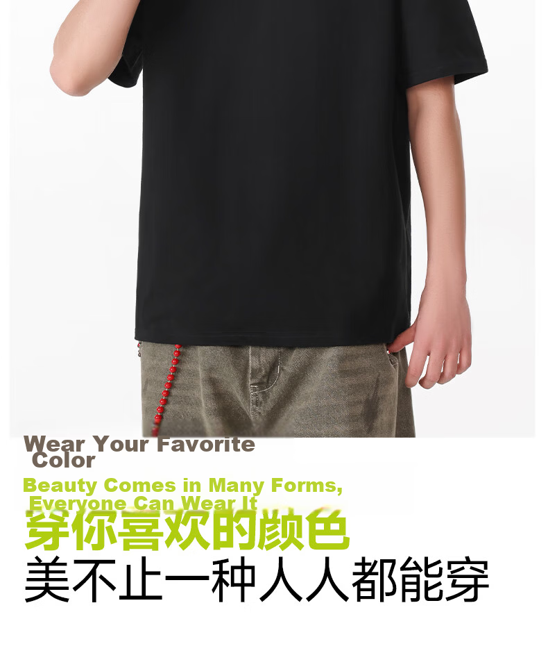 Warrior Pure Cotton T-Shirt for Men, Summer New Heavyweight Sports Top, Trendy Short-Sleeve Loose Tee for Men, Navy Blue, XL 31