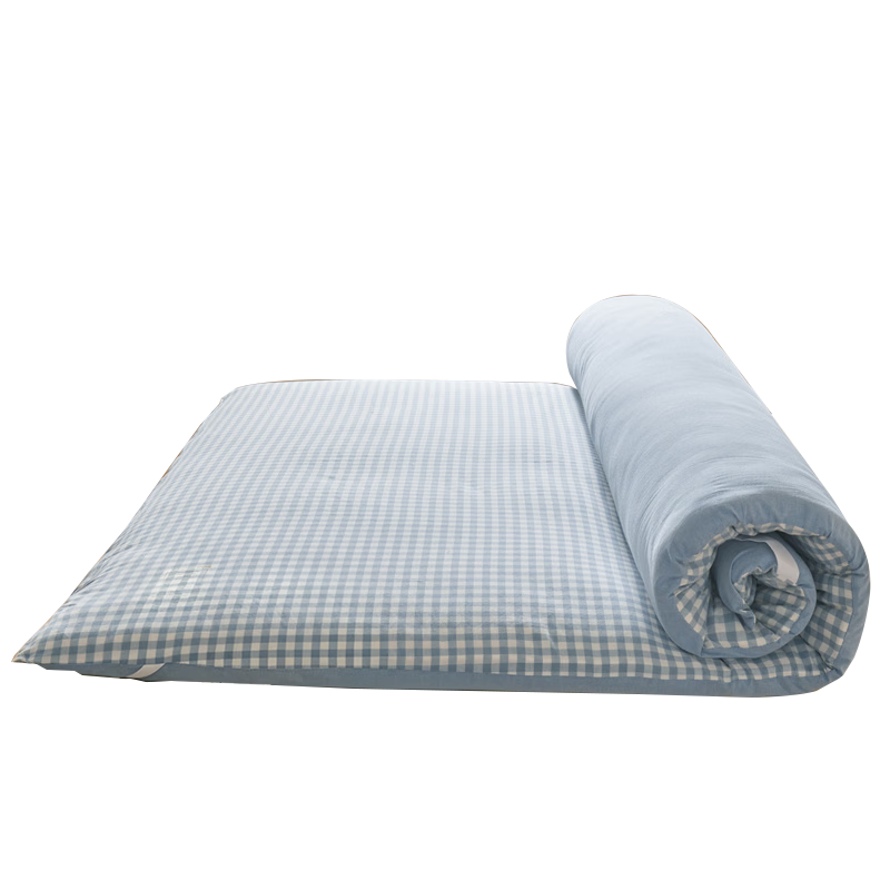 Wuyinliangpin 100% Xinjiang Cotton Mattress Pad, Removable Washable Cover, Pure Cotton Mattress Pad, All-Cotton Quilt, 1.8x2 Meters, 7 Ji