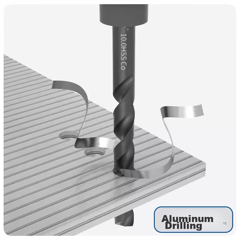 Jintian M35 Cobalt Twist Drill Bit 3.2mm Stainless Steel High Hardness HSS Straight Shank 6