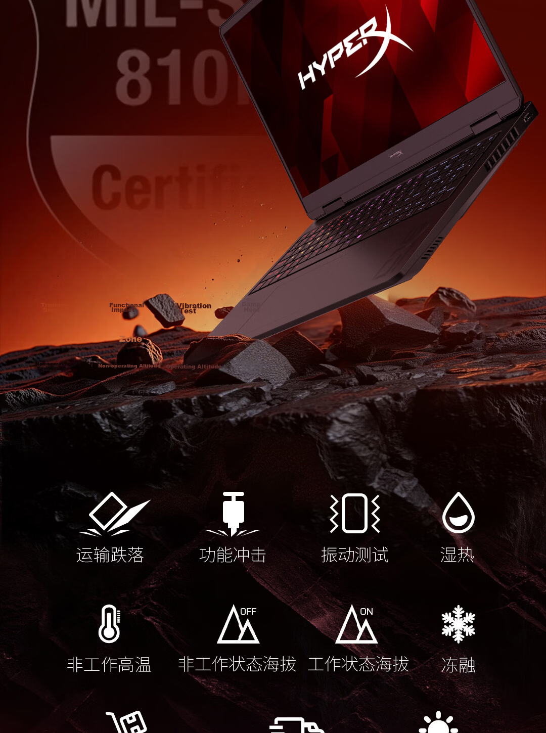 HP HyperX Shadow Elf PRO 16 Gaming Laptop R9-9955HX3D RTX 5070 12GB 16GB 1TB QHD 240Hz 21