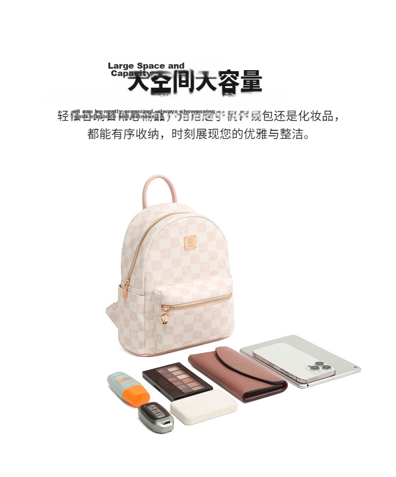 Disney Women's Lightweight Luxury Backpack Casual Small Backpack Birthday Gift for Girlfriend and Best Friend 5
