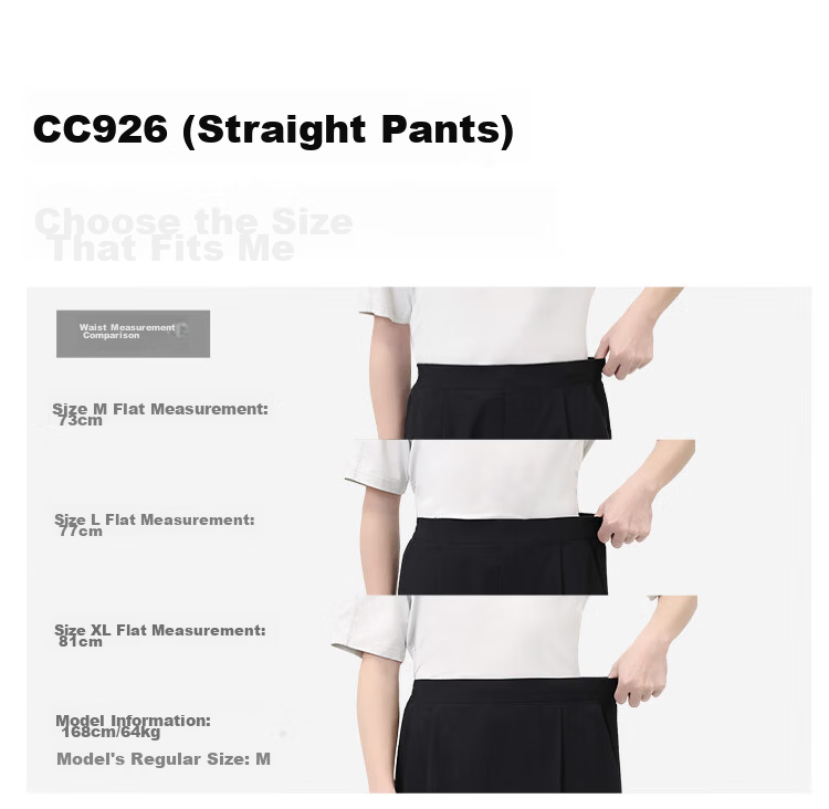 Beneunder Men's Sports Casual Pants Summer Cool Straight-Leg High Elastic Breathable CC926 17