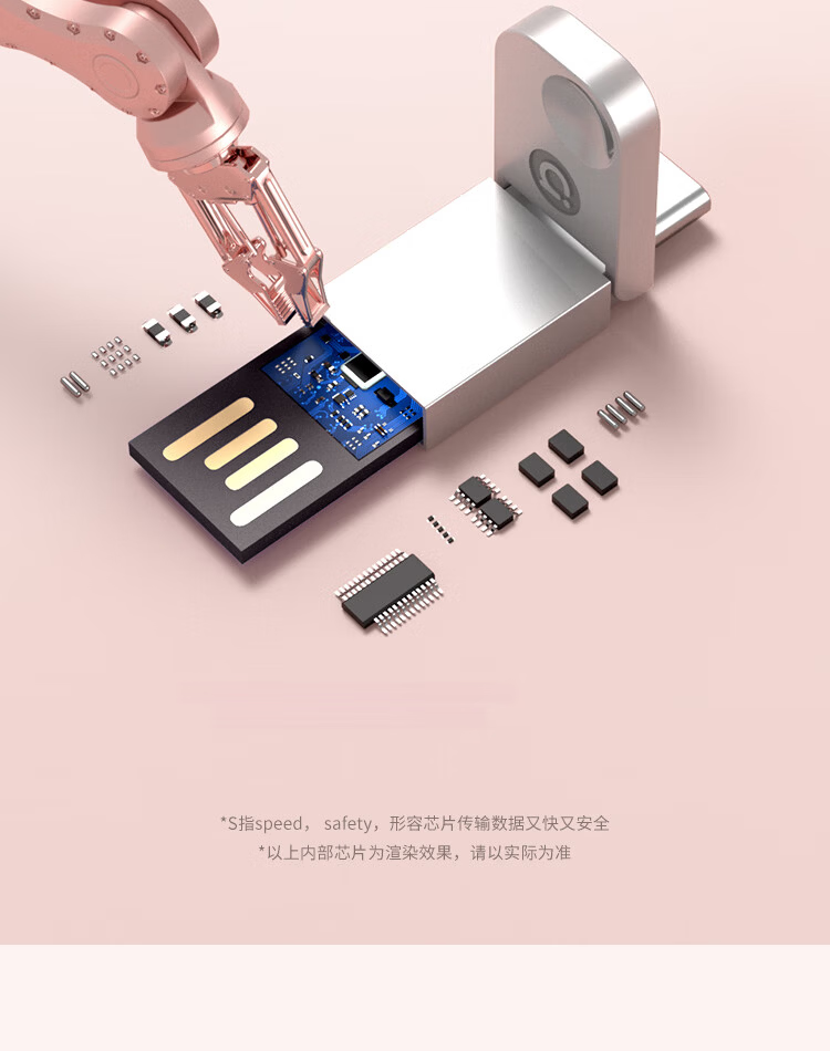 ASUS a 128GB Type-C Dual Interface USB Flash Drive Metal Large Capacity MX80 Series Mini Meteorite Gray 8