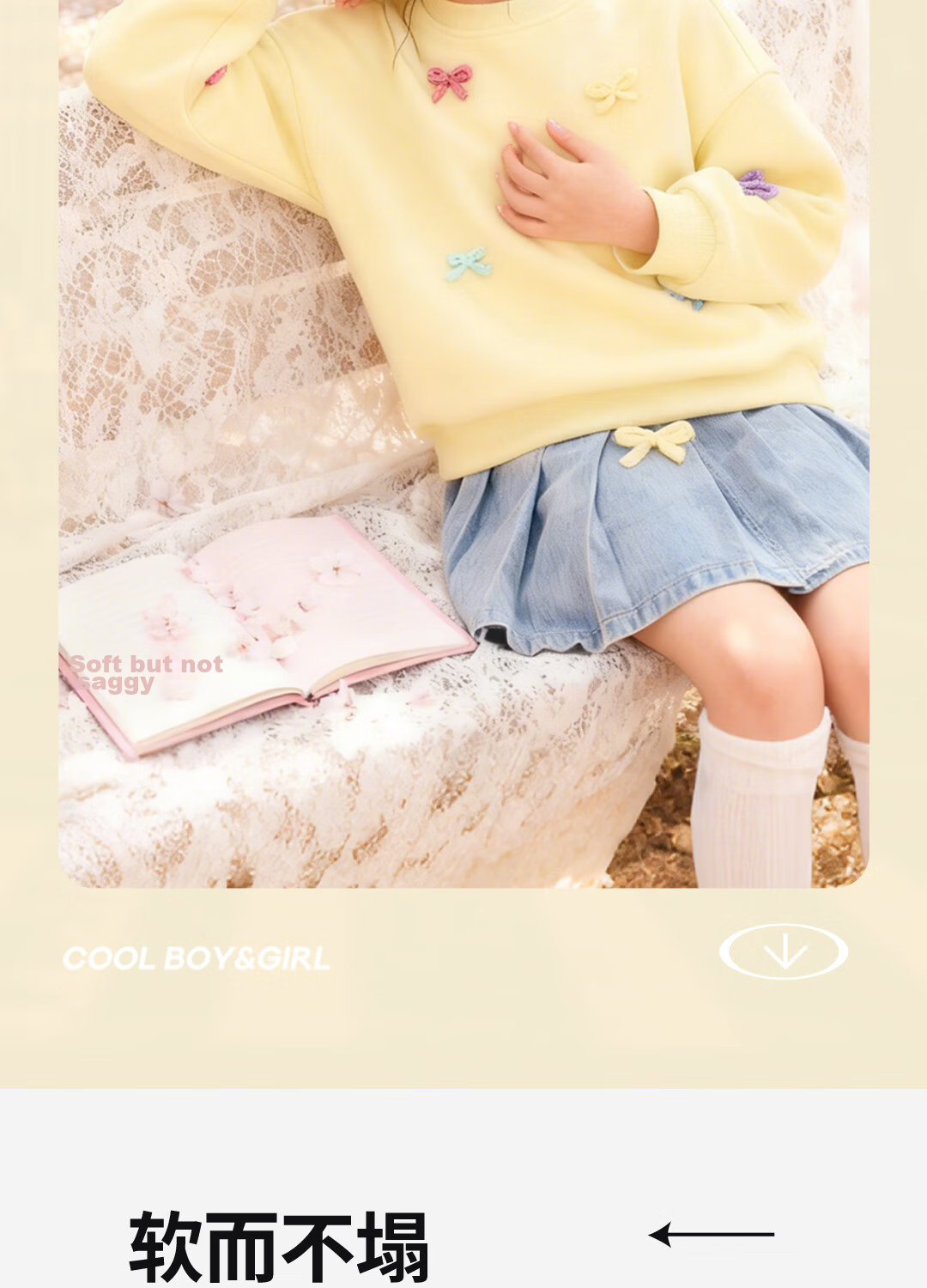 Disney Kids Cute Girls Autumn Outfit Fashionable Spring and Autumn Jeans 2026 New Stylish Sweatshirt Children's Clothing 4