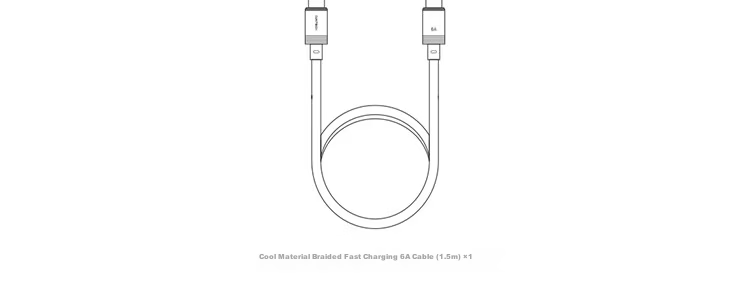 CUKTECH Type-C Charging Cable 240W High Power CTOC Braided 6A Fast Charge for Apple 17/iPad/Xiaomi Huawei Phones Laptops 1m Purple 10