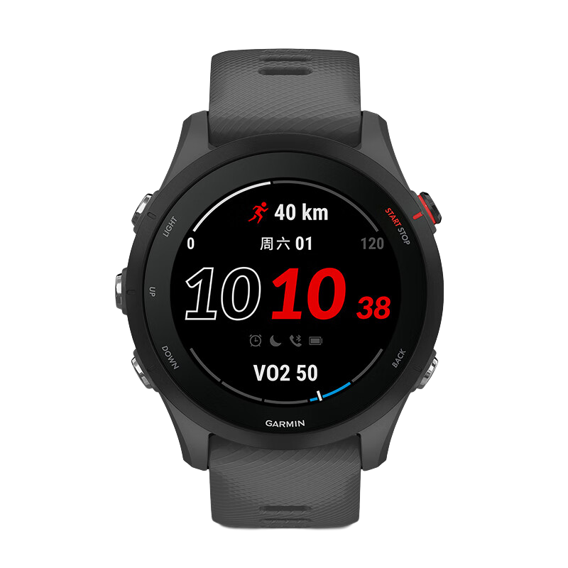 GARMIN Forerunner 255 Mystic Gray Heart Rate Running Triathlon Outdoor Sports Smartwatch Birthday Gift