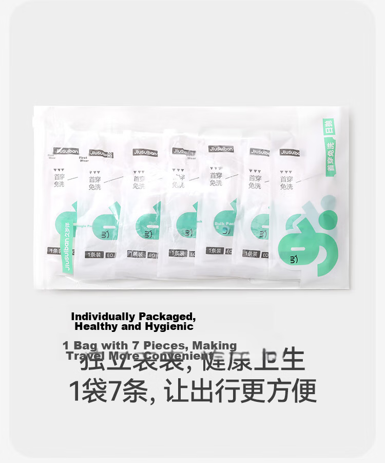 Jiusuibian Disposable Daily Use Children's Underwear Girls Travel Shorts Teenage Girls Menstrual Period School Disposable Triangle Pants 14