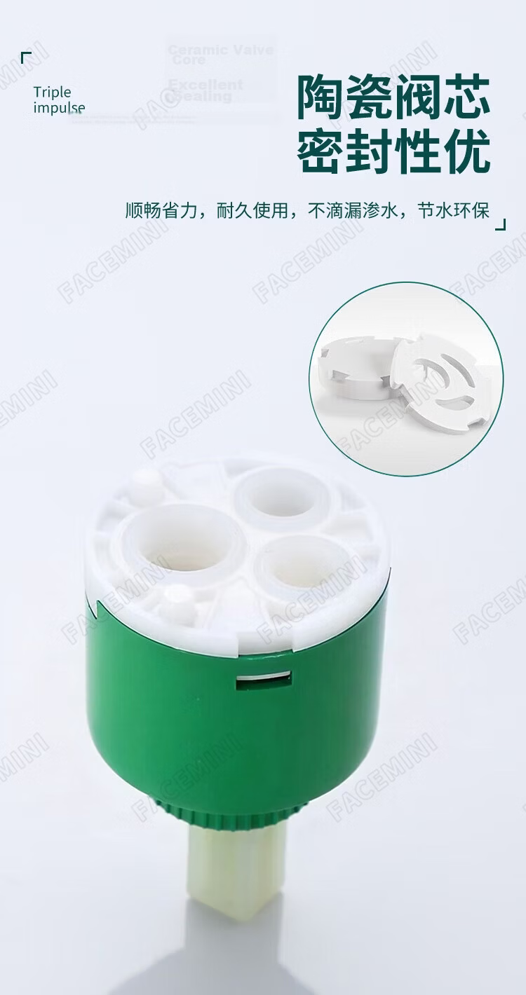 FACE MINI Faucet Valve Core Four-Piece Set Compression Cap Wrench Mixer Valve Installation and Removal Shower Multi-Function Repair Tool 3