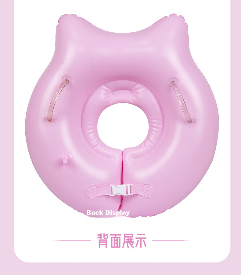 SwimmingBaby Infant Swim Ring Newborn Underarm Double Airbag Anti-Choke Swimming Ring Kids Swim Gear 17