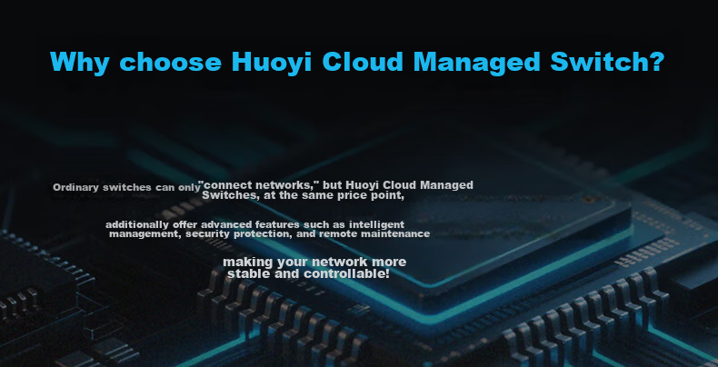 Huoyi 16-Port Gigabit Switch, Enterprise-Grade Cloud-Managed Monitoring Network Cable Splitter, Metal Body 2
