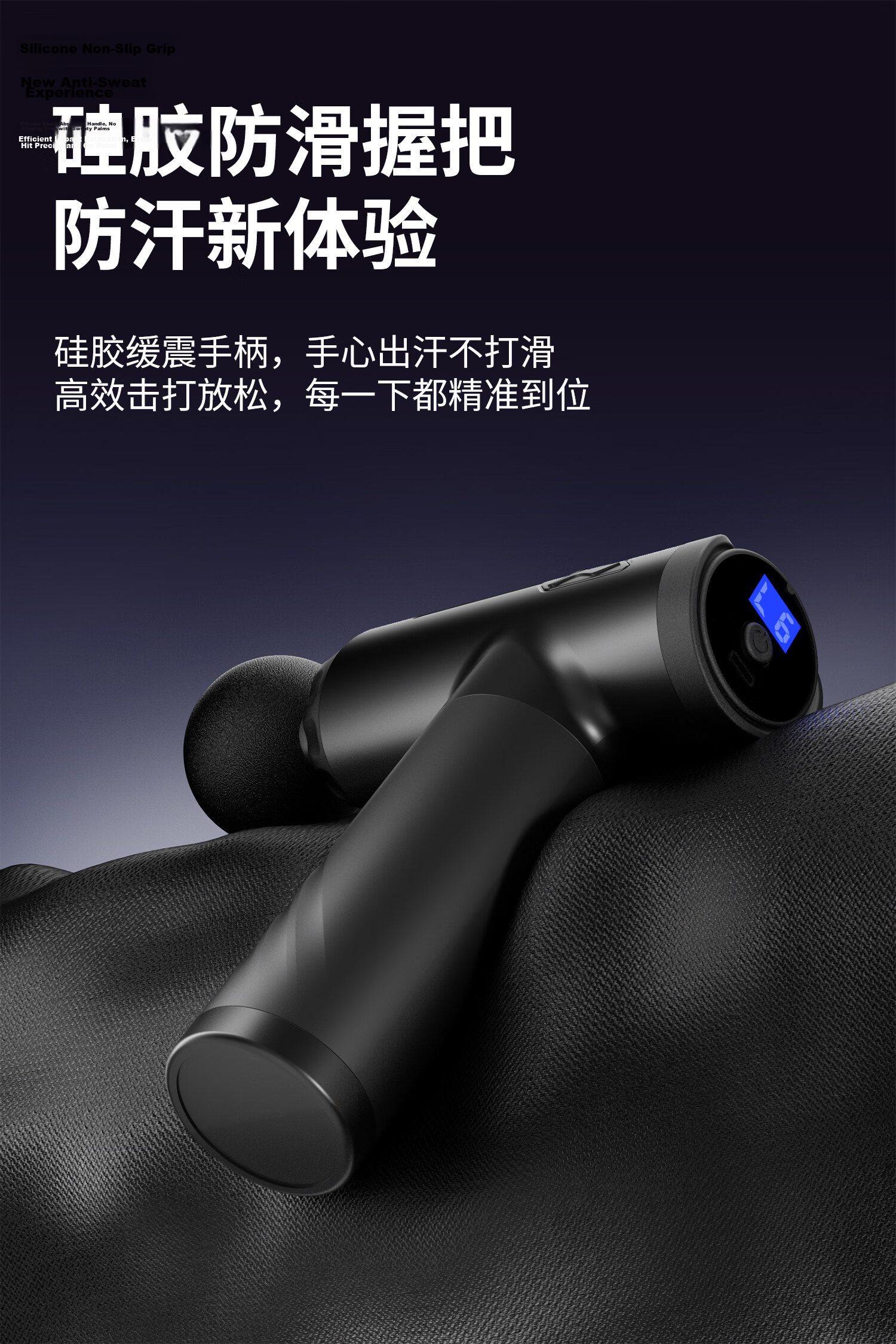 LI-NING Fascia Gun Massager for Shoulder, Neck, Waist, Back, Full Body Muscle Relaxation, Professional Sports Massage Hammer, Gift for Parents, Partner, Holiday and Birthday Gift, Neck Massager Gun 12