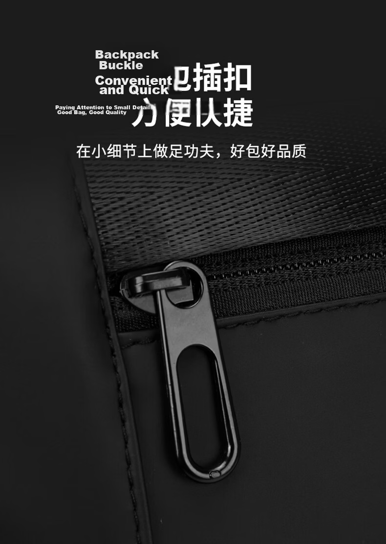 361° Men's High-End Crossbody Bag New Large Capacity Shoulder Bag Business Commuting Outdoor Travel Trolley Bag 10
