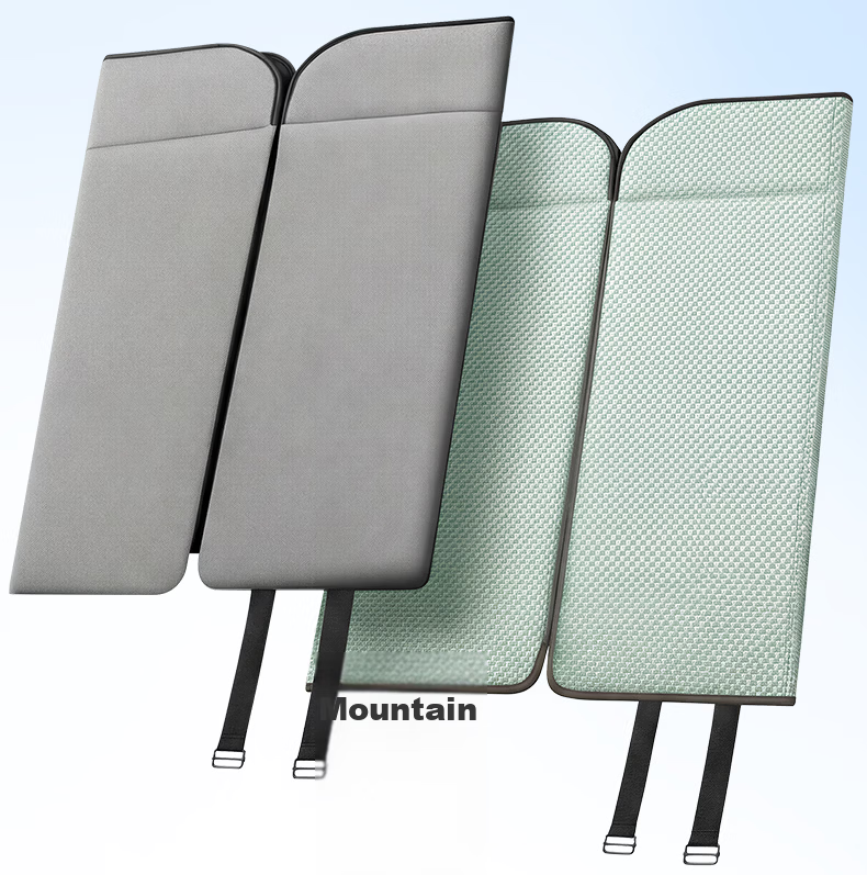 HUIDUODUO Car Rear Seat Sleeping Mat Foldable Mattress Backseat Sleeping Aid Travel Cushion Support 9
