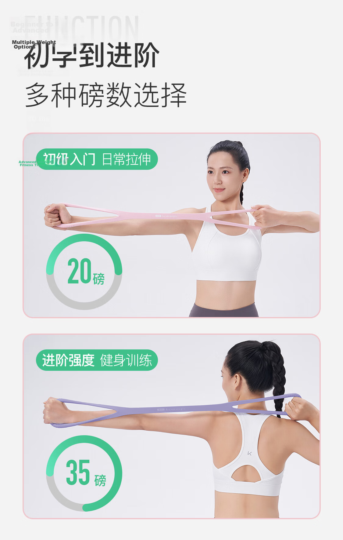 Keep Eight-Character Resistance Band Back Beauty Yoga Training Shoulder Opener Stretching Band Elastic Band Home Exercise Starry Sky Purple 15 Pounds 7