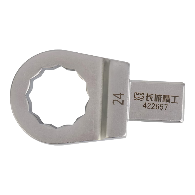 Great Wall Torque Wrench Crowfoot Single Head Industrial Grade 14*18 Drive Head 17mm 422650