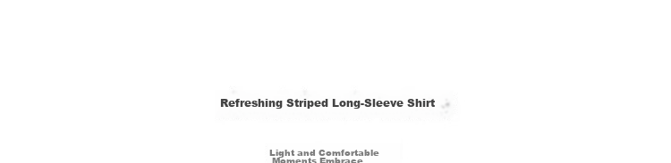 Dme [Lightweight Lyocell] Autumn Lightweight Commuter Striped Textured Lapel Long-Sleeve Loose Draping Women's Shirt for Layering 4