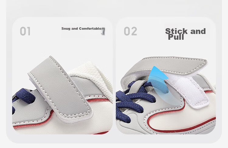 Balabala Kids Casual Shoes Children's Lightweight Breathable Mesh Sneakers Boys Girls 2026 New Autumn White Shoes 15