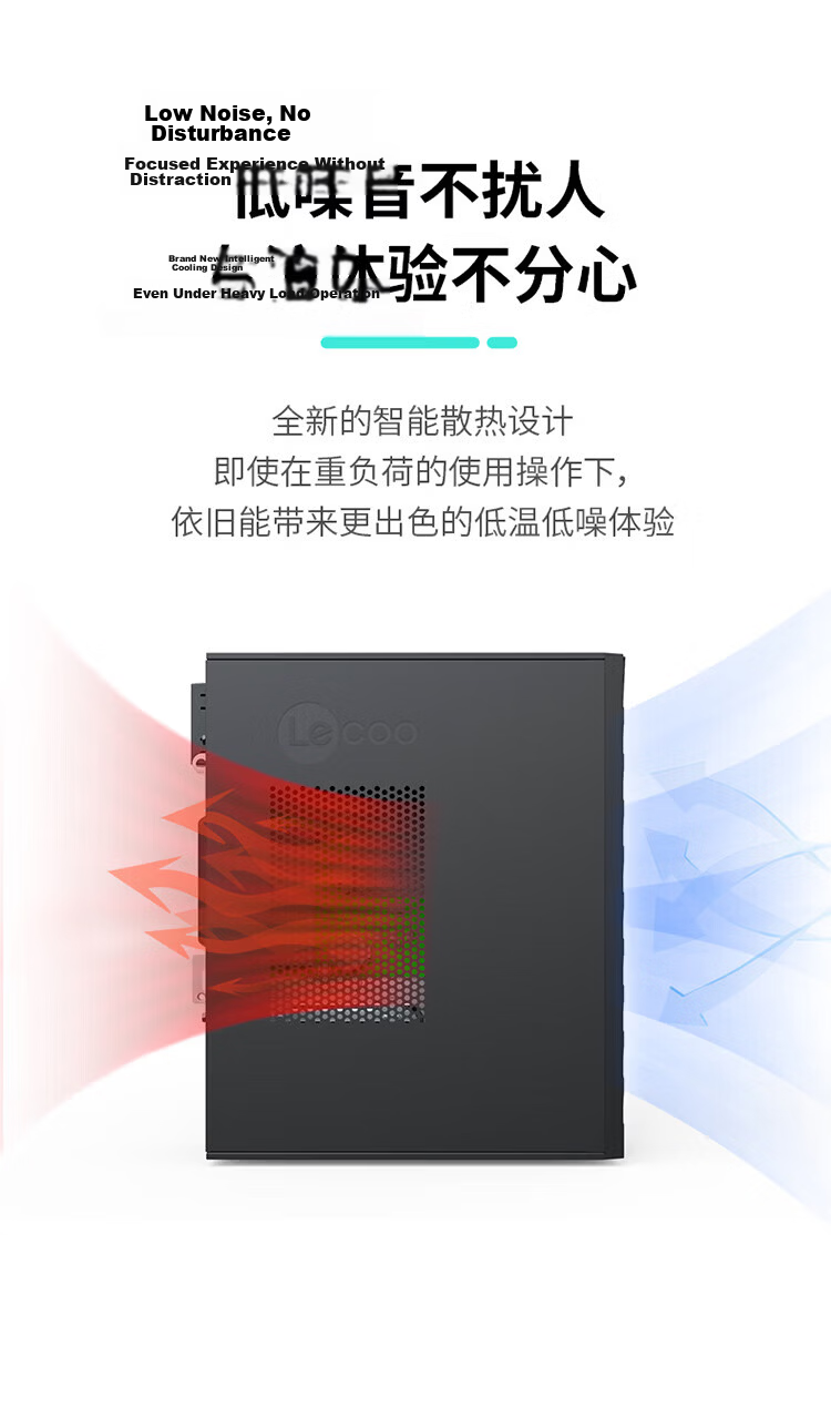 Lenovo Lecoo Cool 310 Business Office Desktop Computer i5-13420H Processor 12GB RAM 512GB SSD 36