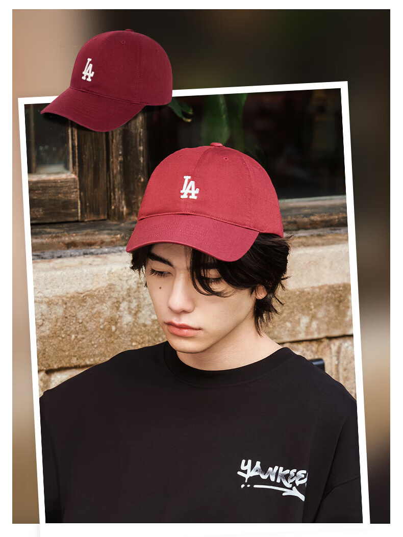 MLB Baseball Cap for Men And Women, Couples' Soft Top Visor Hat, Casual Sports Cap for All Seasons, 3ACP7701N-50BGS 15