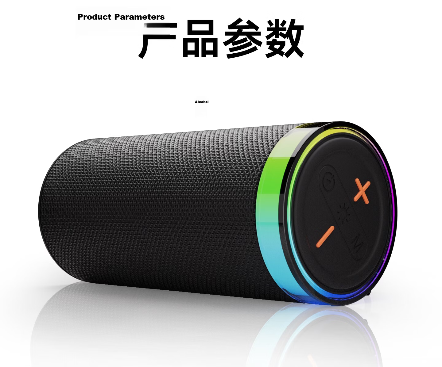 HP Bluetooth Speaker Desktop Audio High Power Wireless Outdoor Portable Mini Speaker Long Battery Life Black 31