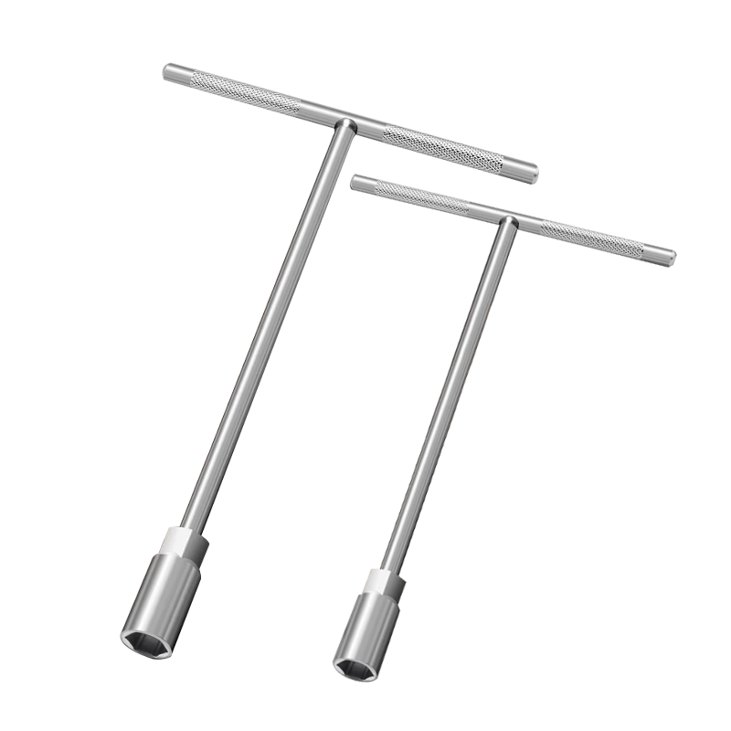 No.1 Factory 2-Piece T-Handle Socket Wrench Set Multifunctional Manual Household T-Shaped Hex Key Repair Tool
