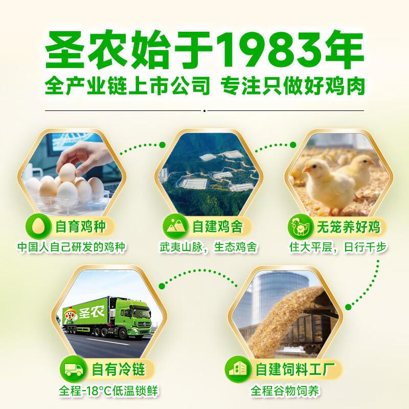 圣农脆皮炸鸡川辣味净重250g*3包 冷冻半成品裹粉炸鸡 空气炸锅食材