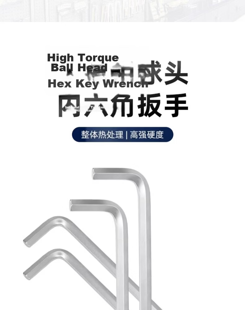 Great Wall Matte Finish Extra Long Hex Ball End Allen Wrench Hexagon Screwdriver Tool 30mm 340230 4