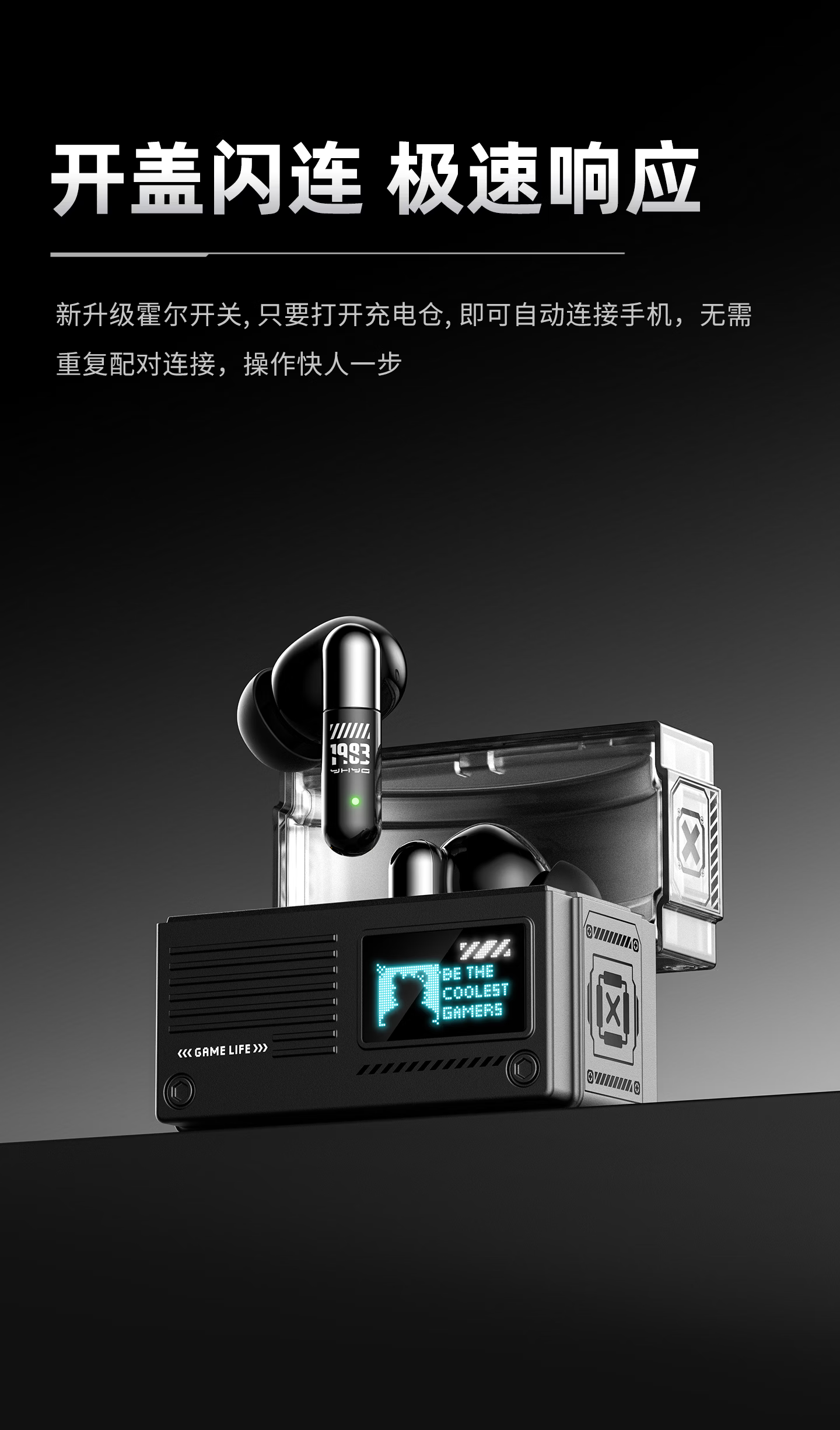 ONIKUMA In-Ear Active Noise Cancelling Bluetooth Earphones 2026 New Men's Wireless Gaming Headset Comfortable Long Wear High-Quality Sound Invoice Available 16
