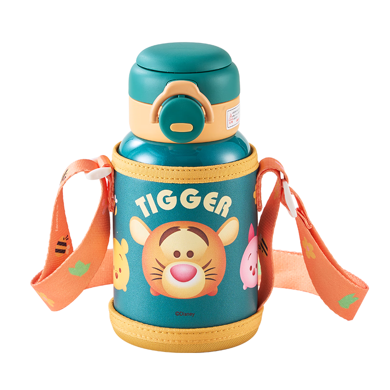 Disney Kids Insulated Double Drinking Cup 316 Stainless Steel Sleeve Kindergarten Student School Water Bottle 550ml