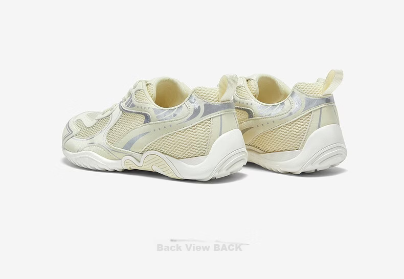 Basto 26 Summer Versatile Mesh Breathable Thick-Soled German Training Casual Sports Shoes for Women D5105BM6 Light Gray/Purple Size 36 14