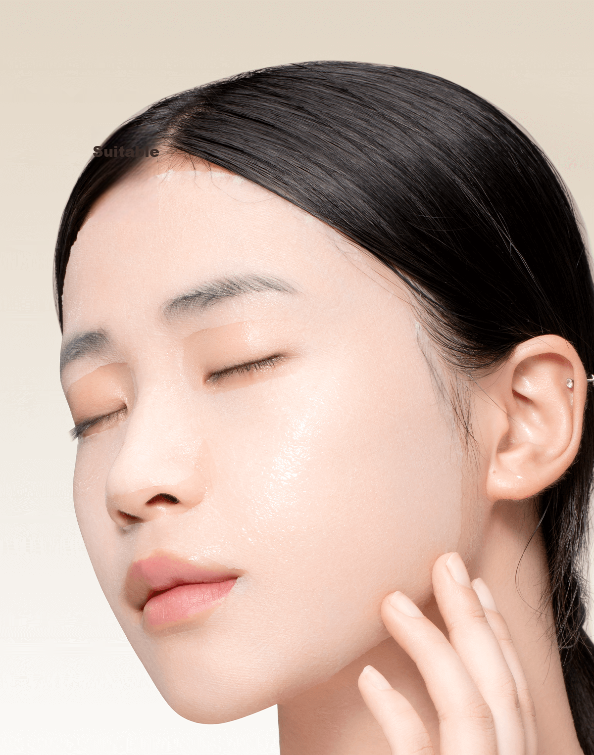 Ouyizi Tencel Compressed Facial Mask for Wet Application, Non-Comedogenic, Drip-Free, Ultra-Thin Disposable Spa Mask Sheets, 50 Pieces 2