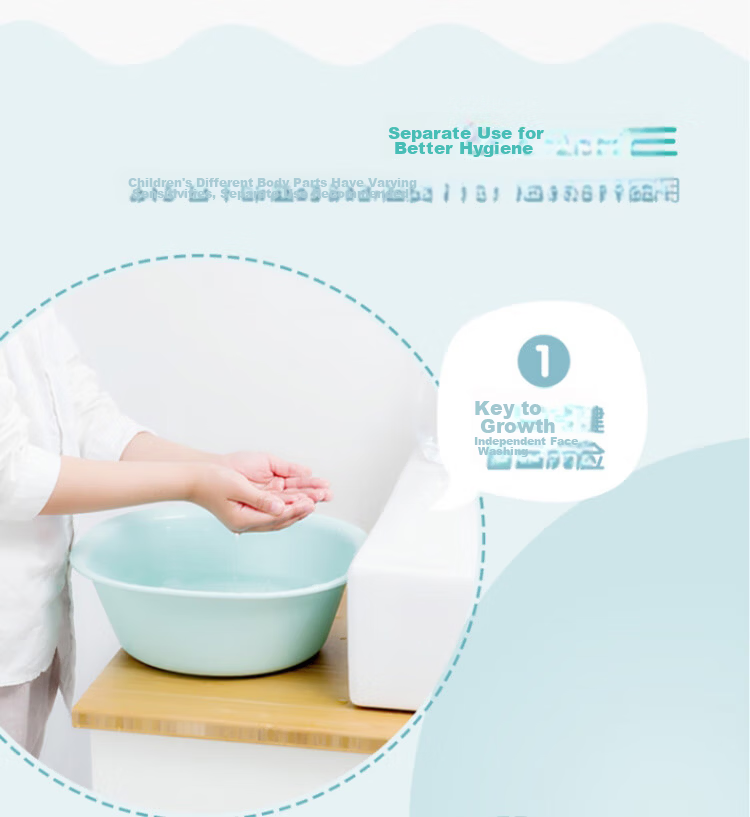 Chahua Antibacterial Wash Basin 25.5cm Plastic Baby Face Basin Square Basin 6