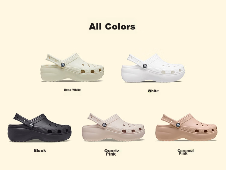 CROCS Platform Cloud Clogs Sandals | 206750 Quartz Pink - 6UR 35 (220mm) 11