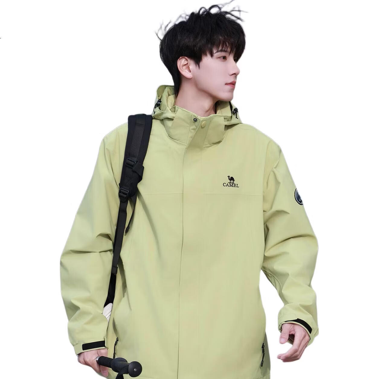 CAMEL King Kaijia ICON Outdoor Fleece 3-in-1 Professional Storm-Level Waterproof Hard Shell Jacket B348