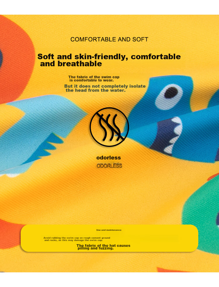Sulang UPF50+ Sunscreen | 20% Spandex High Elastic Long Sleeve Shorts Boys Children's Swimsuit Dinosaur Walk 110 20