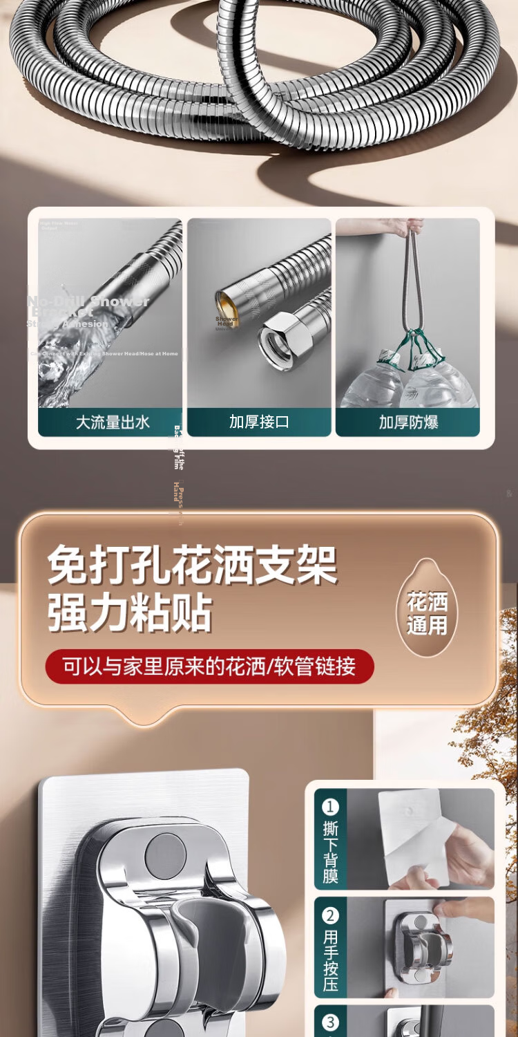 ILeddog Seiko Shower Head High-Pressure Bathroom Large Panel Showerhead CD-20 Liquid Silicone 12