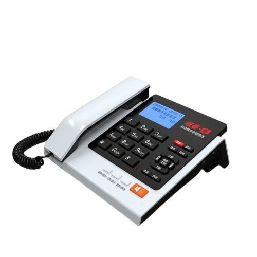 Newsmy Newmine NM-HCD702 Automatic Recording Business Office Home Fixed Desk Phone with Recording, Contact Blacklist and Whitelist, Encrypted One-Key Dialing