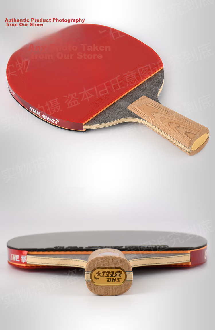 DHS Gold Medal Ma Long 03 Table Tennis Racket Training Competition Professional Star Table Tennis Paddle (Shakehand) 10