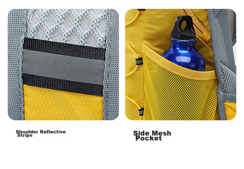 CAMEL Bee Outdoor Cycling Hiking Mountaineering Lightweight Travel Backpack Sports Double Shoulder Bag 4633 15