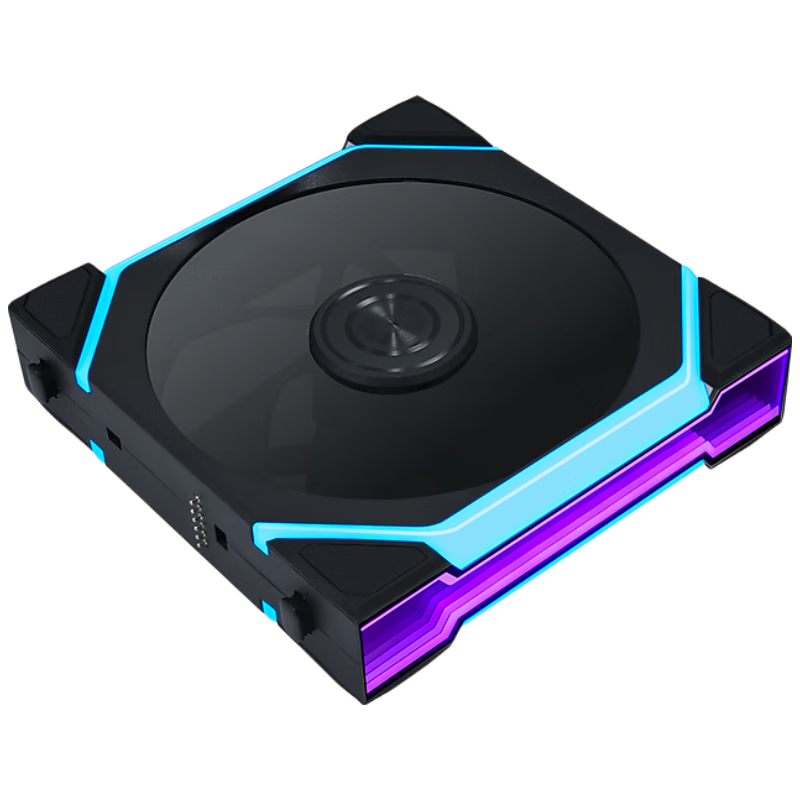 LIANLI SL120 FLEX Black Modular Fan First Generation Boundaryless Edition Reverse Blade