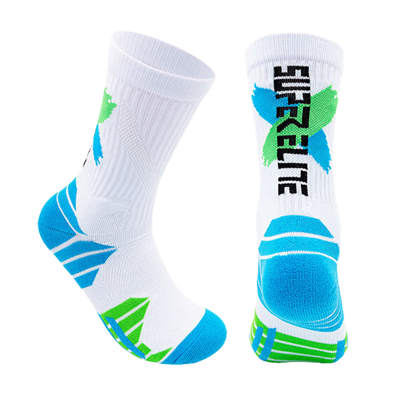 VICTORIATOURIST 3 Pairs Spring Summer Basketball Socks Men Professional Breathable Sports Elite Mid-Calf Running Socks