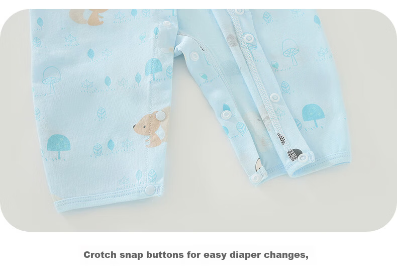 Disney 2-Piece Baby Summer Thin Newborn Romper Set A-Class Cotton Crawling Suit Full Moon Boys and Girls Sleepwear 16