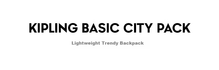 Kipling CITY PACK Rock Grey Backpack Birthday Gift 1
