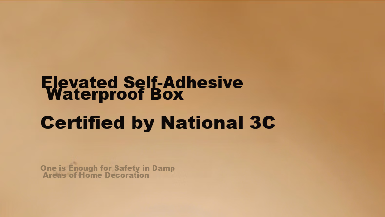 CHIGO Waterproof Socket Box 86 Type Elevated and Enlarged Adhesive Waterproof Box for Bathroom Kitchen Waterproof Cover Elevated and Enlarged Waterproof Box 9