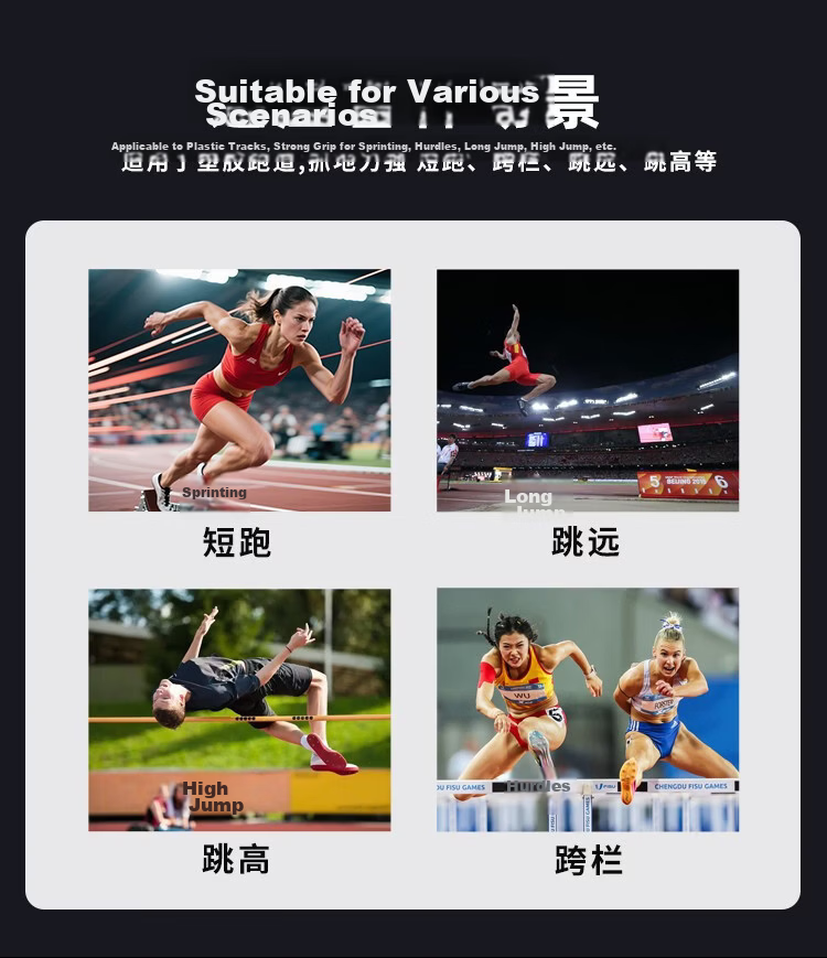 Xingyuan Universal Track and Field Spikes 21-Pack Carbon Green Pointed Studs for Sports Competition and Physical Test Shoes 4